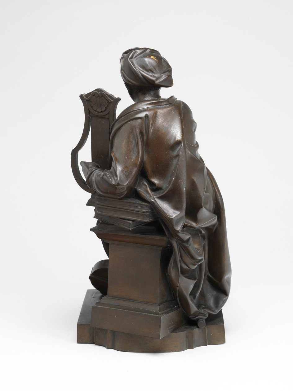 Georg Friedrich Haendel en Apollon - Louis Francois (after) Roubiliac
