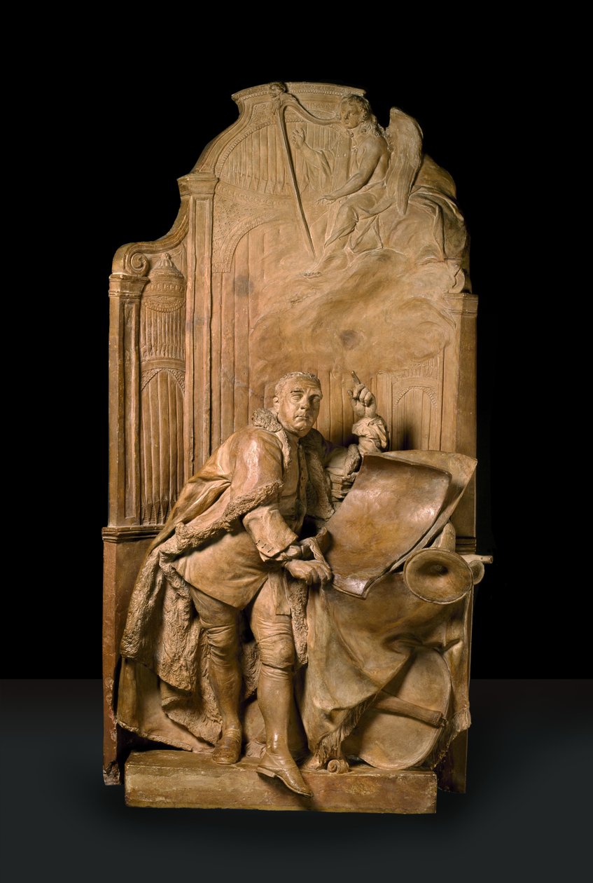 Modello pour le monument à George Frideric Handel à l