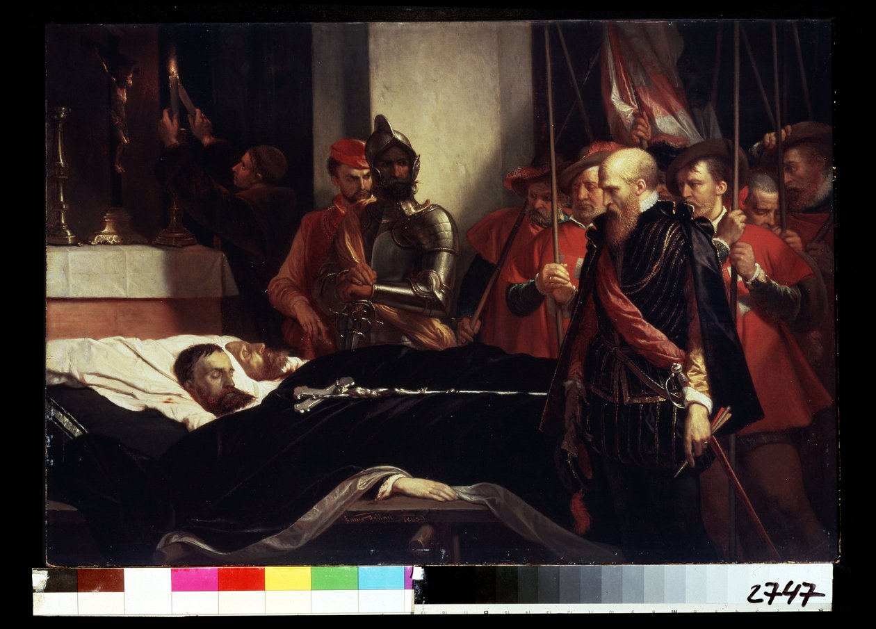 Derniers hommages rendus au comte de Horn Philippe de Montmorency et a Lamoral, comte d
