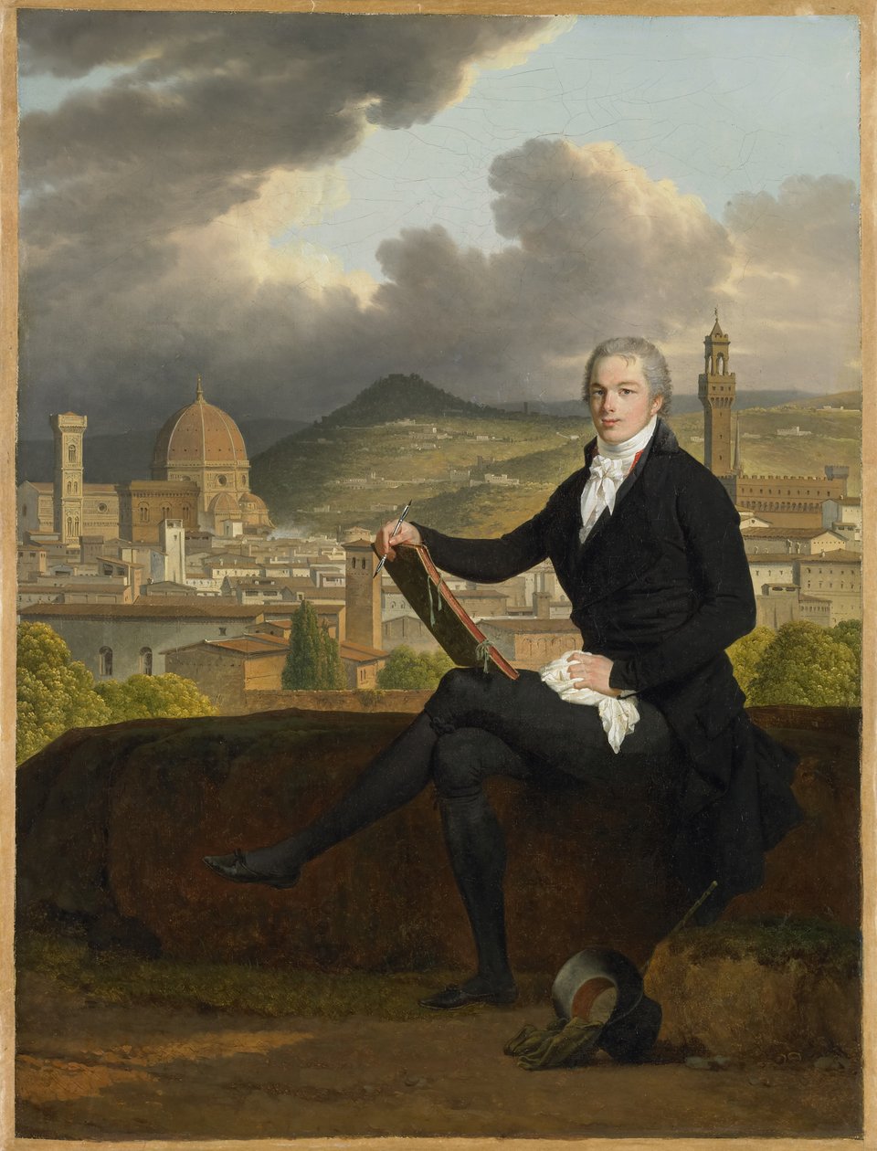 Portrait du Dr Thomas Penrose, 1798 - Louis Gauffier