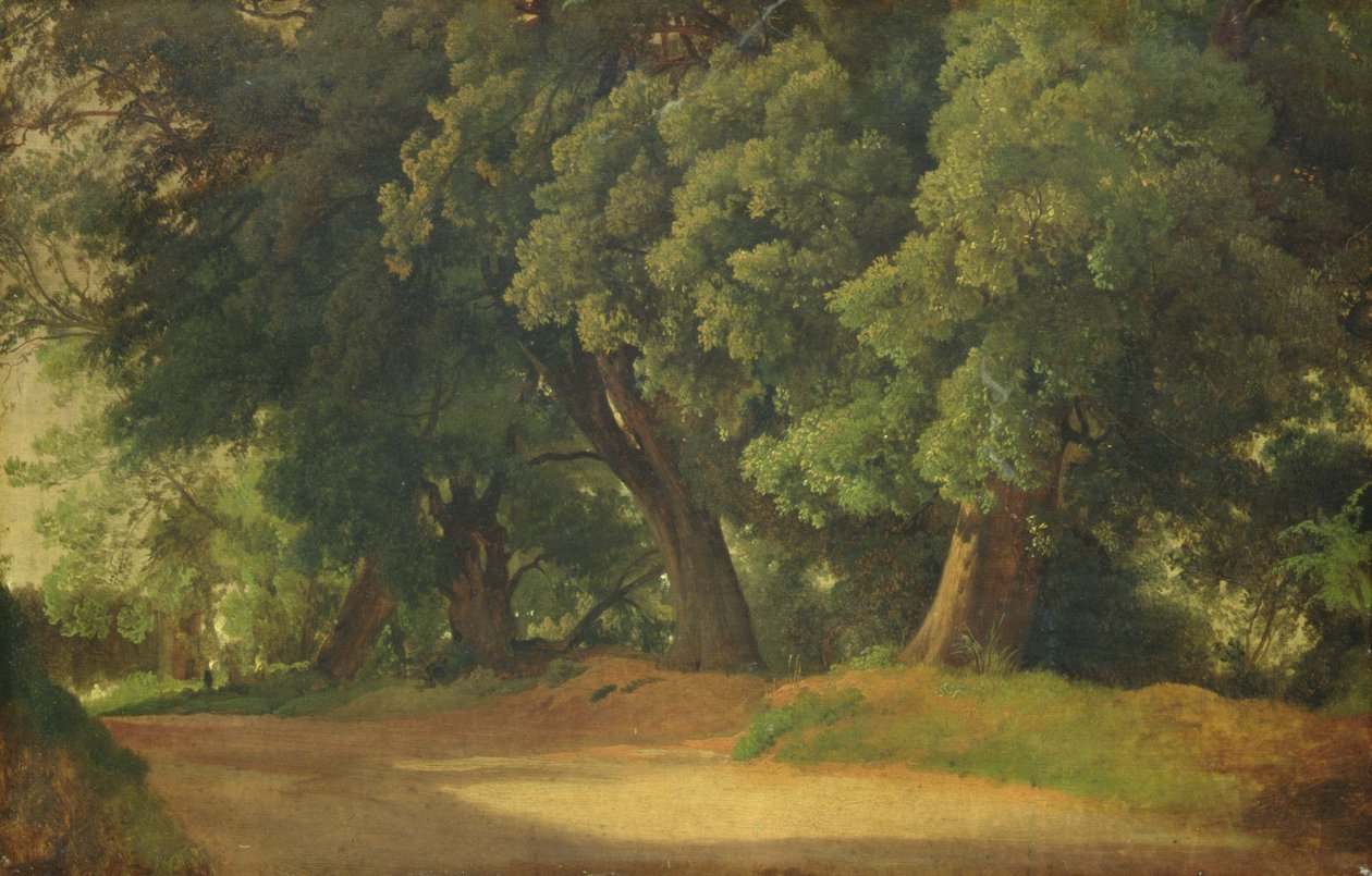Chênes en Holstein - Louis Gurlitt