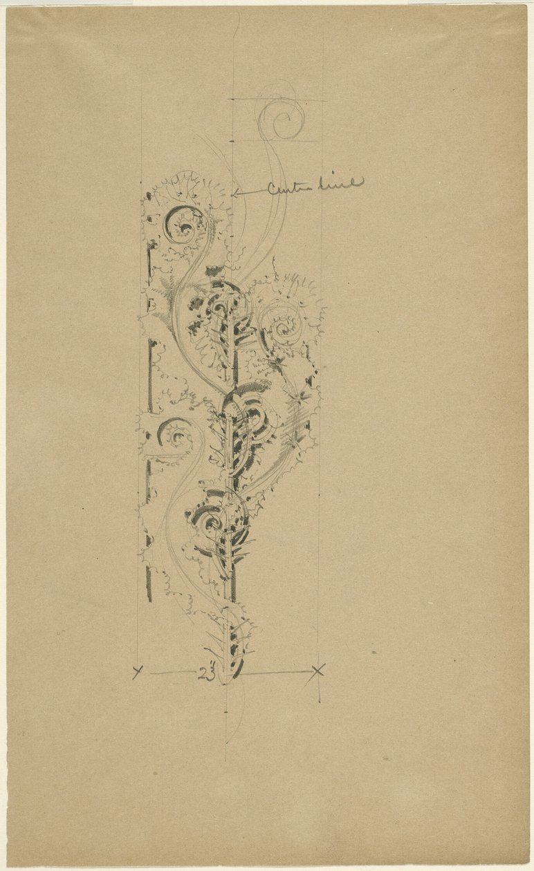 Théâtre McVickers : Esquisse d