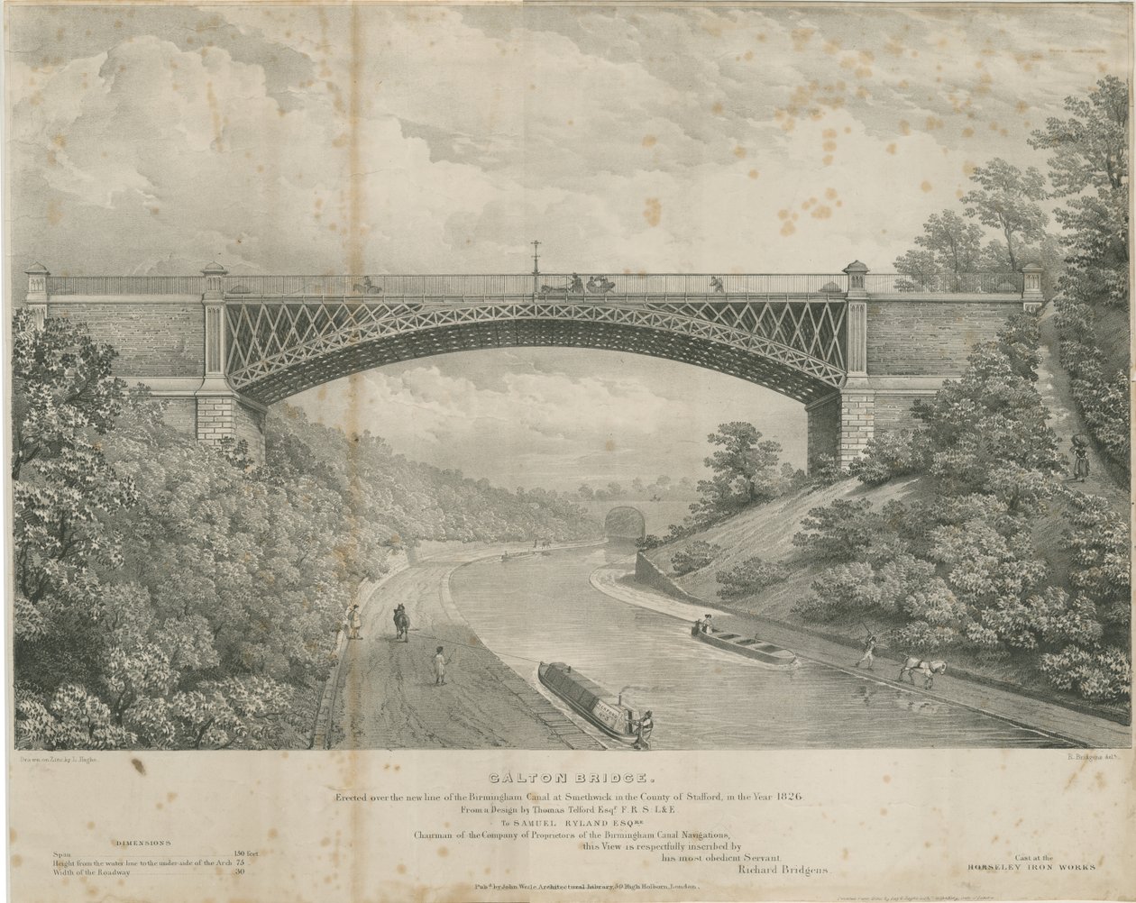 Pont de Calton - Louis Haghe