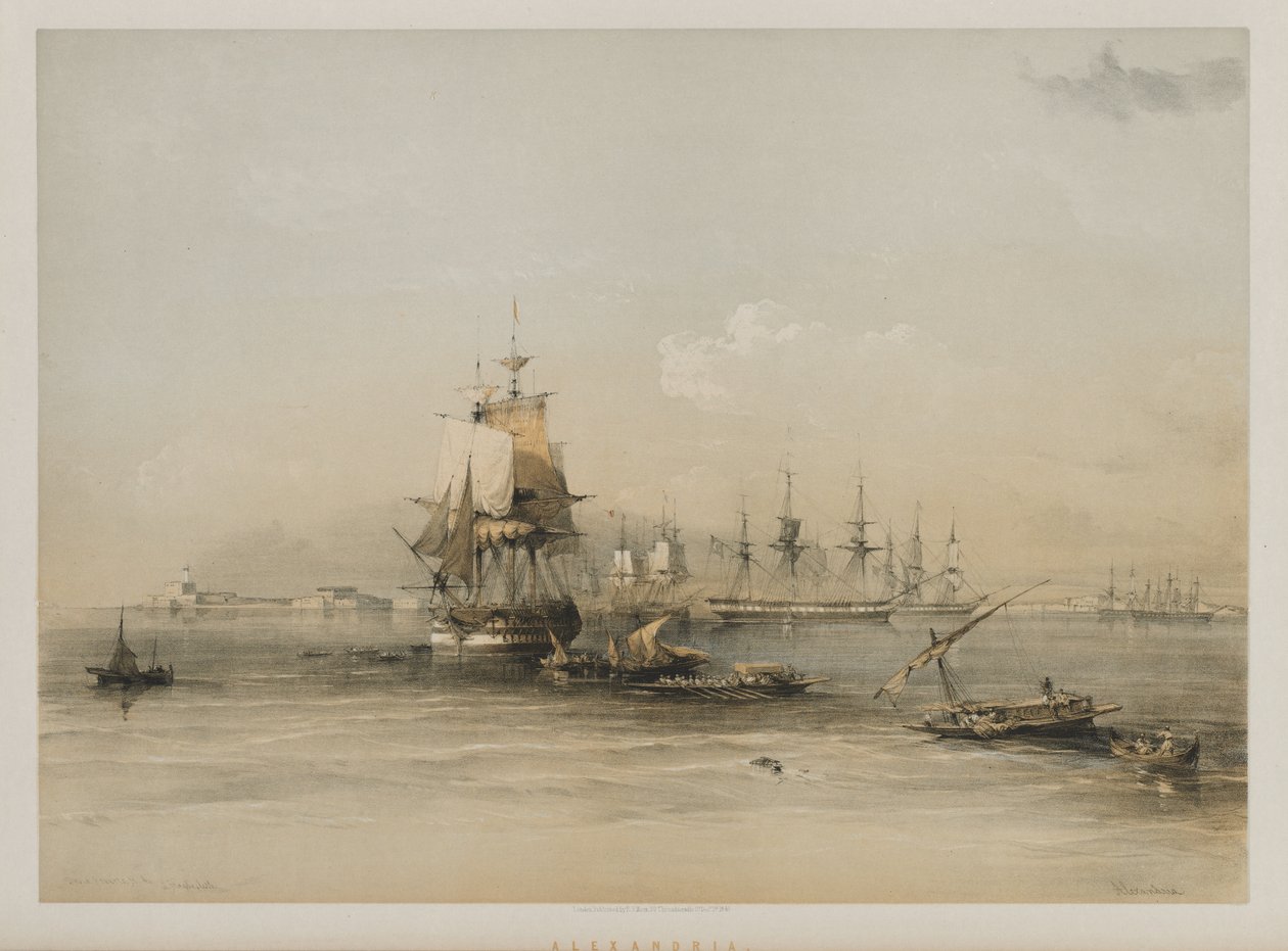 Égypte et Nubie, Volume III : Alexandrie, 1848 - Louis Haghe