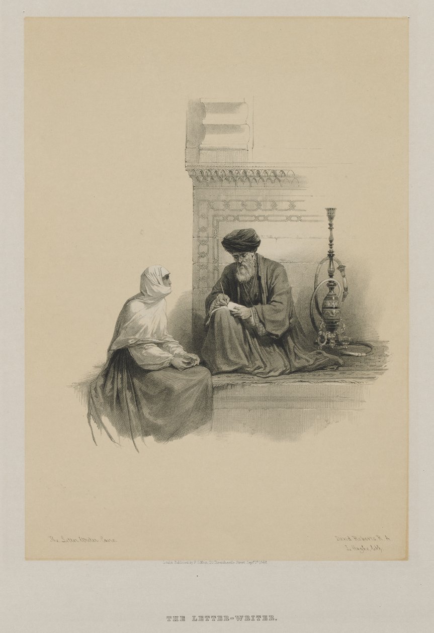 Égypte et Nubie, Volume III : Le Scribe, Le Caire - Louis Haghe