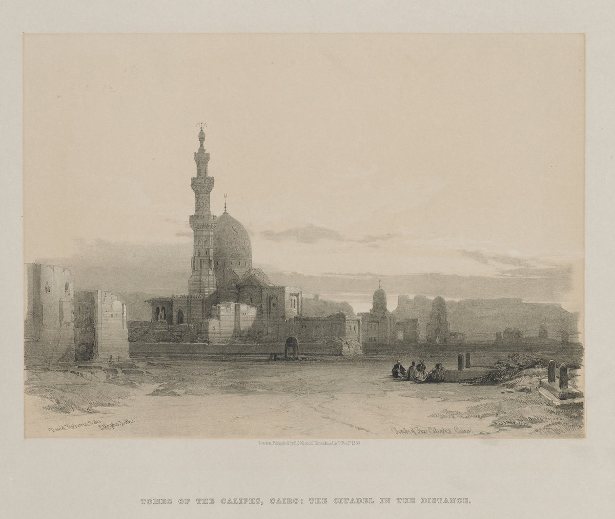 Égypte et Nubie, Volume III : Tombes des califes, Le Caire, 1848 - Louis Haghe