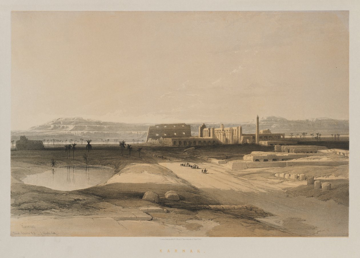 Égypte et Nubie, Volume II : Karnak, 1847 - Louis Haghe