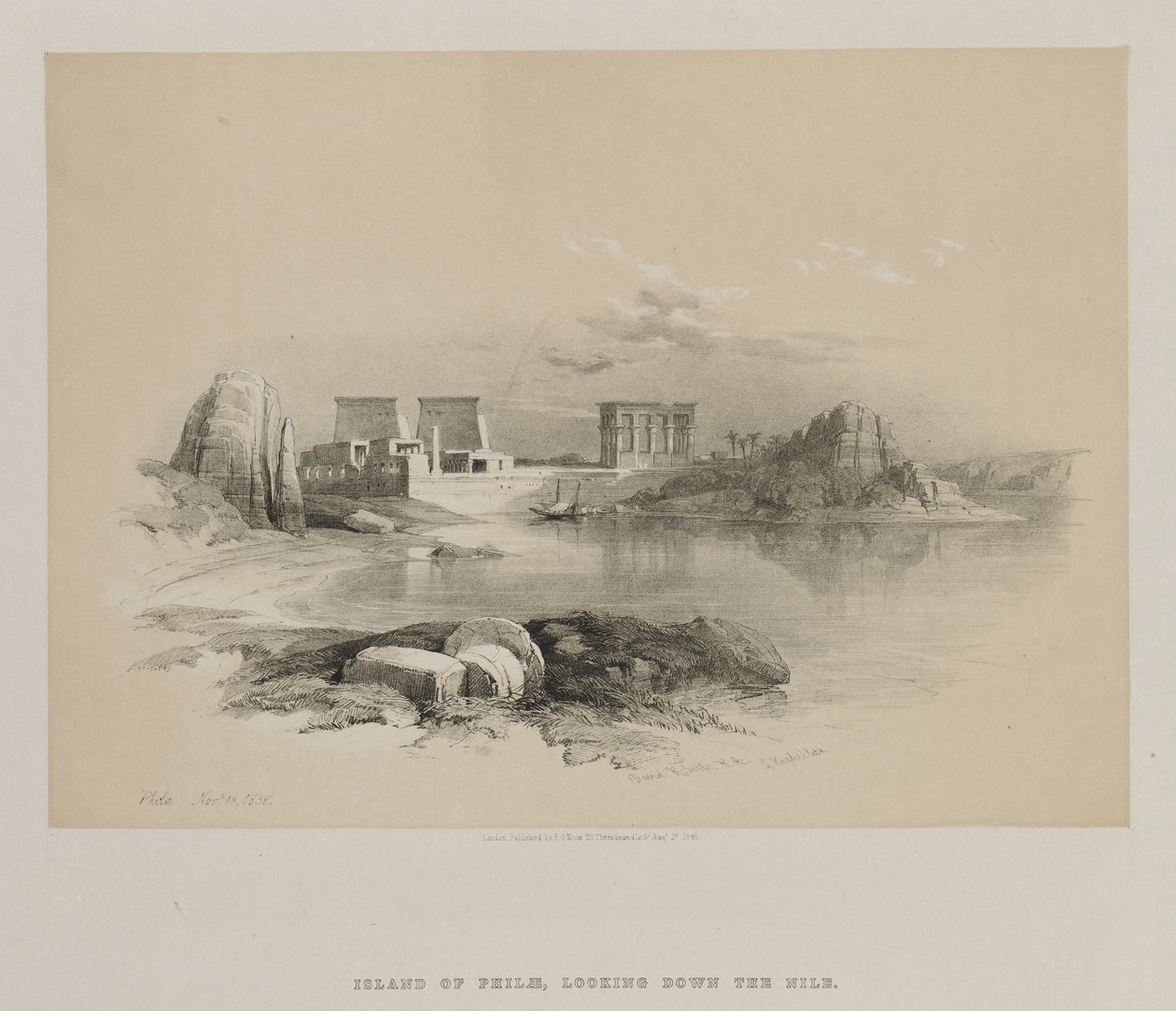 Égypte et Nubie, Volume II : Philae, 1848 - Louis Haghe