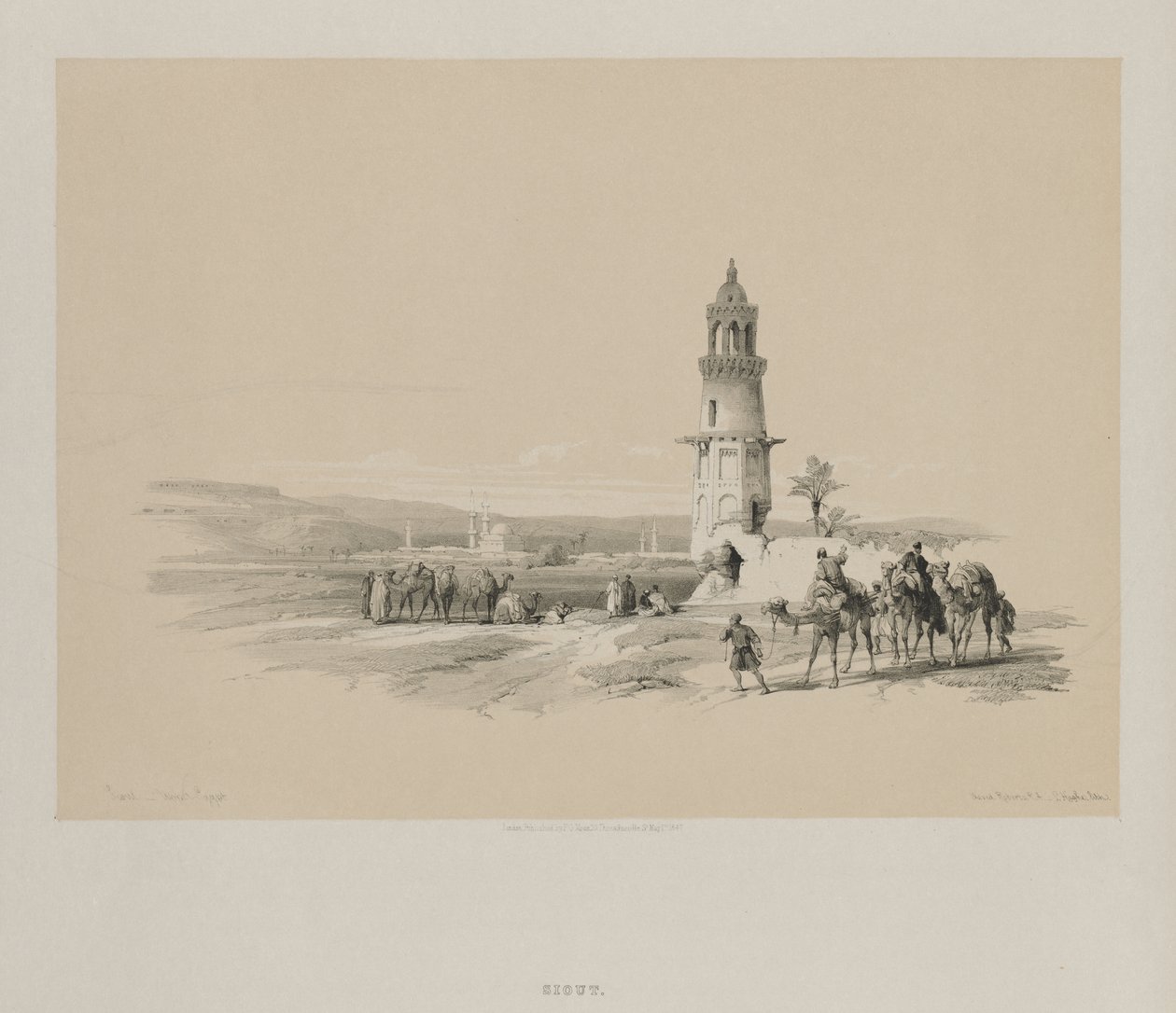 Égypte et Nubie, Volume I : Siout - Haute-Égypte - Louis Haghe