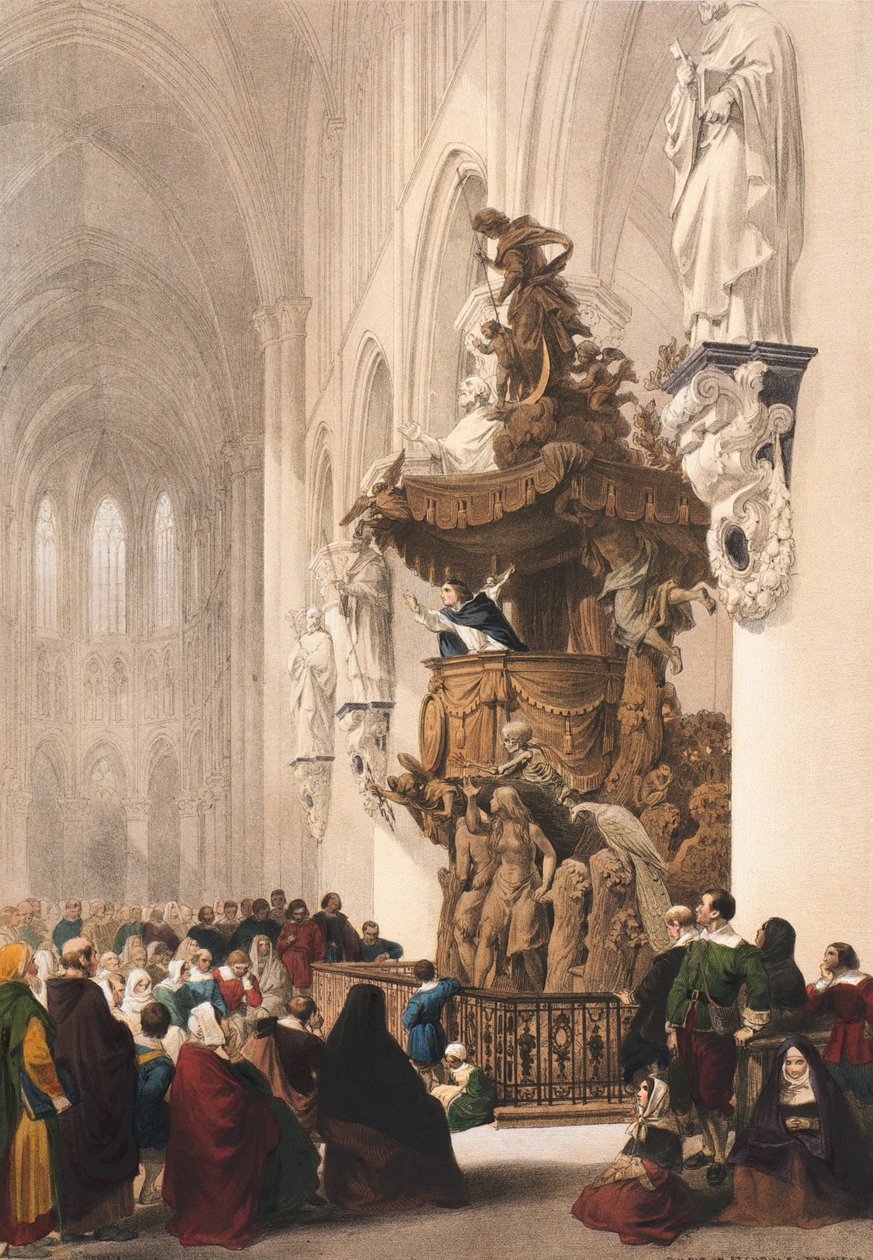 Chaire à Saint-Gudule, Bruxelles, Feuille 5 de 
