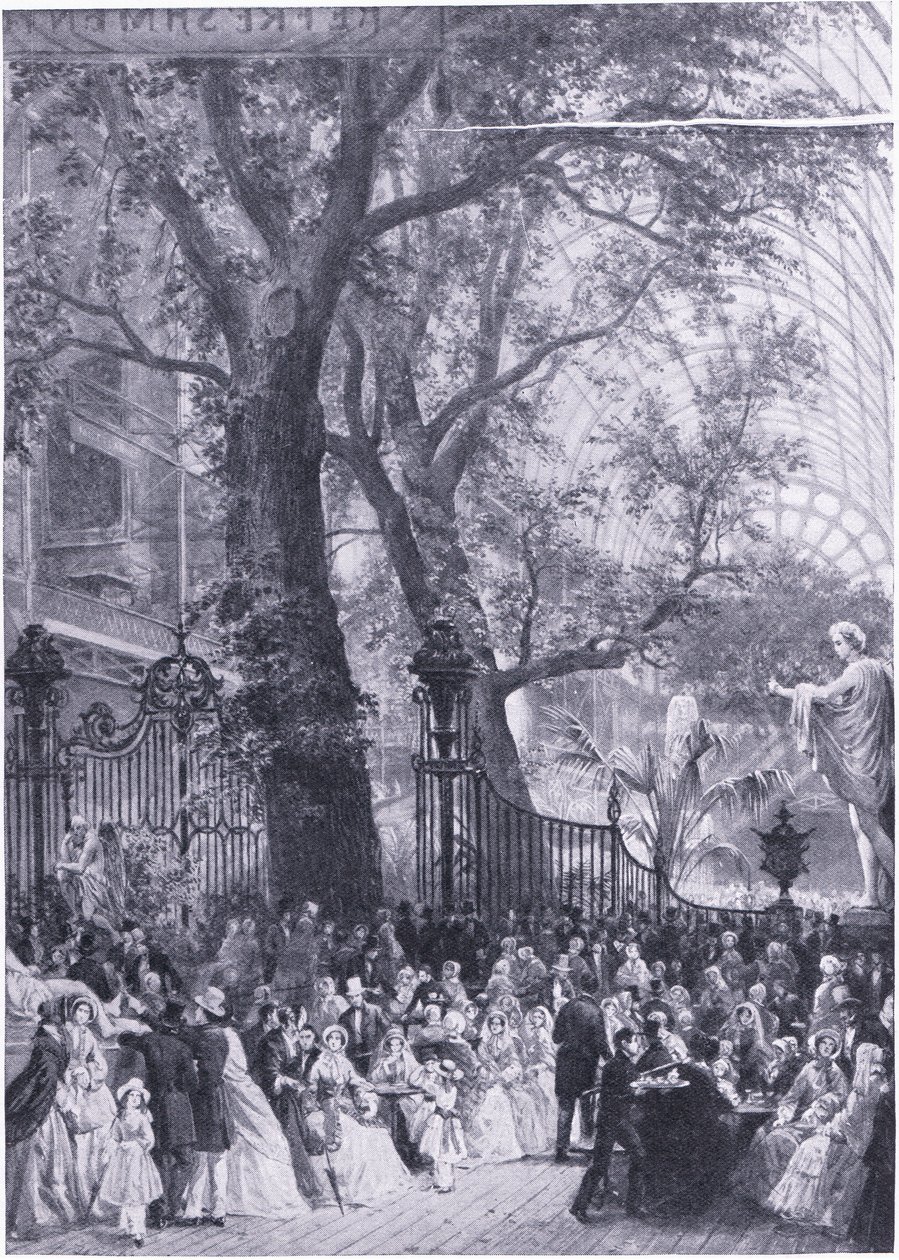 Intérieur de la Grande Exposition internationale de 1851, de l