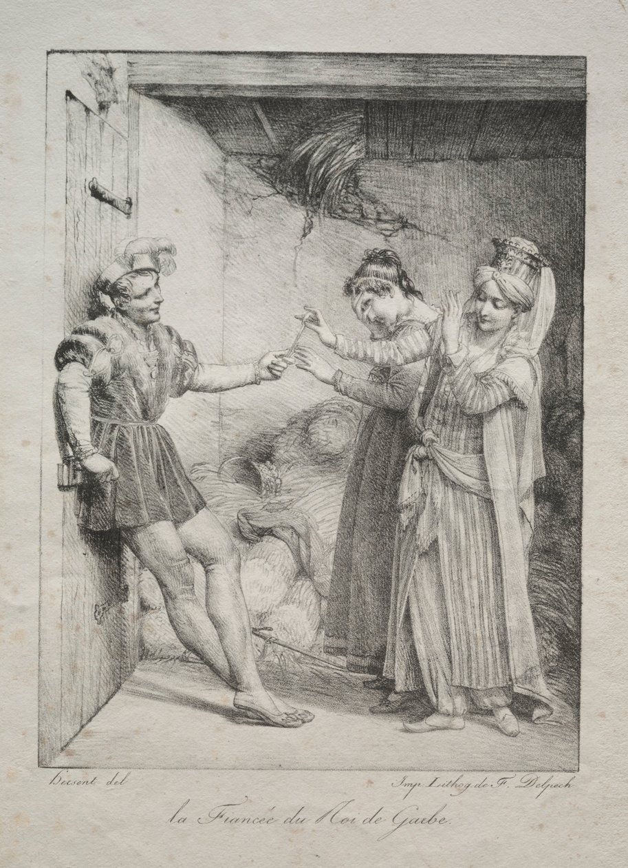 La Fiancée du roi de Garbe, 1800 - Louise Marie Jeanne Hersent