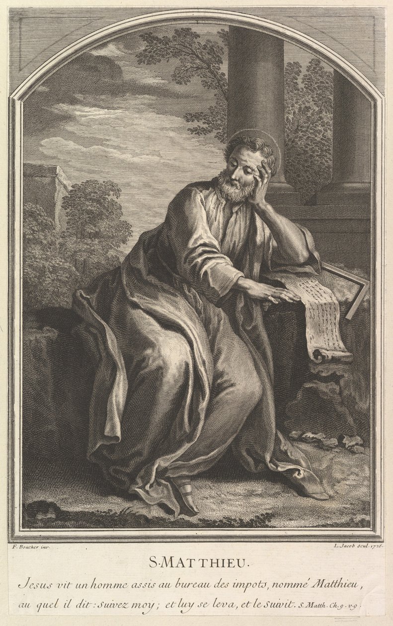 Saint Matthieu, 1726 - Louis Jacob