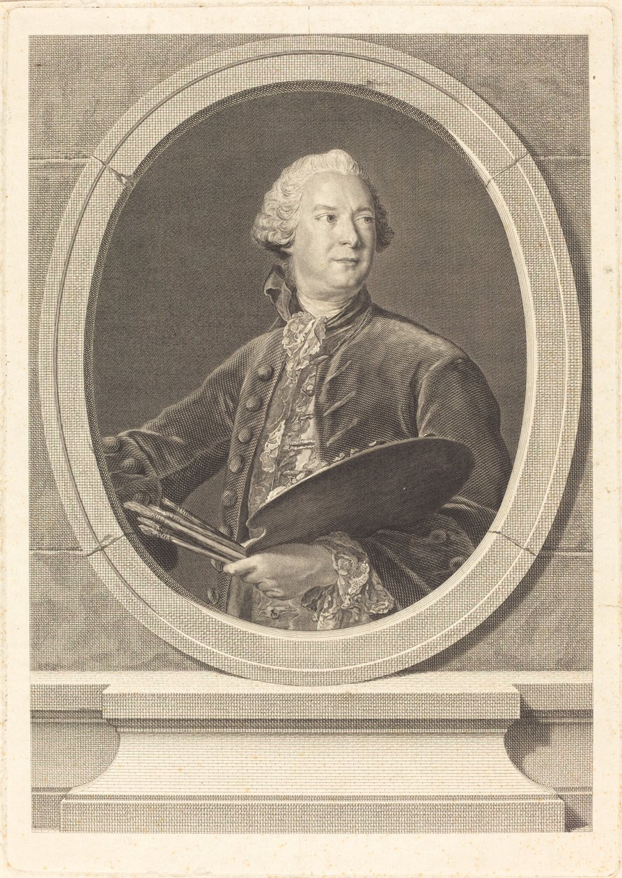 Louis Tocque - Louis Jacques Cathelin after Jean Marc Nattier