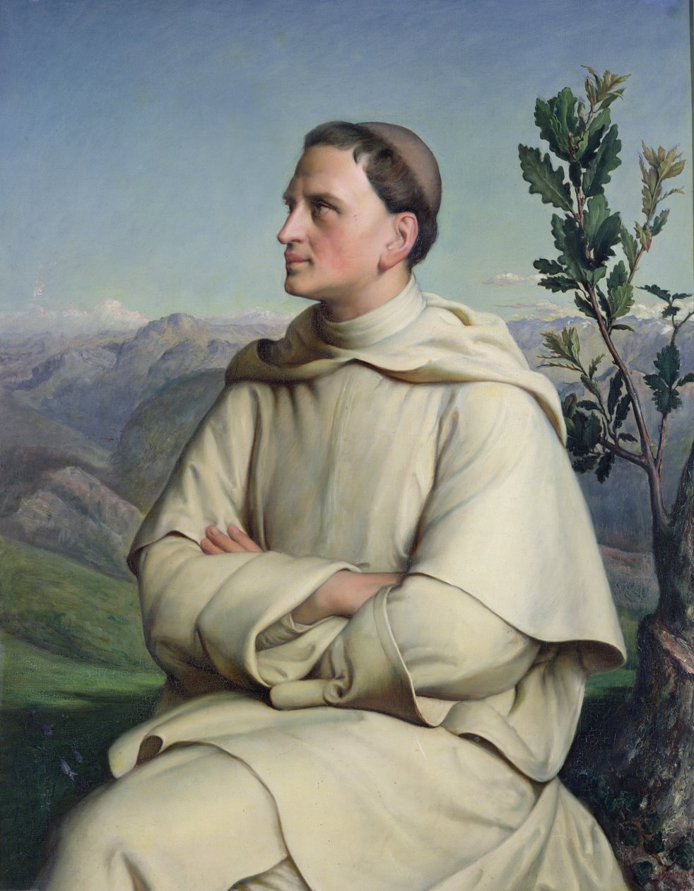 Henri Lacordaire (1802-61) à Sorèze, 1847 - Louis Janmot