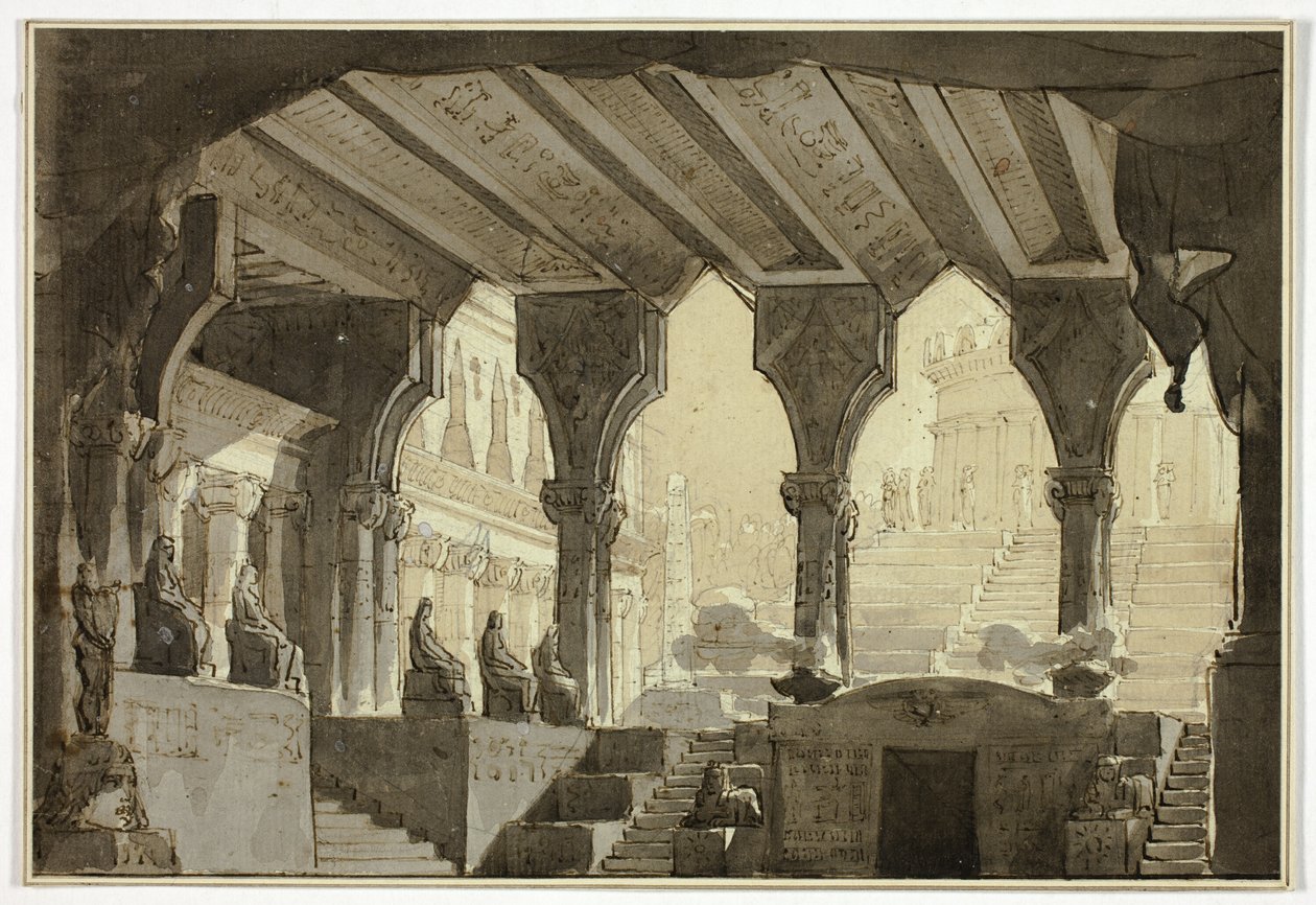 Conception de la scène - Louis Jean Desprez