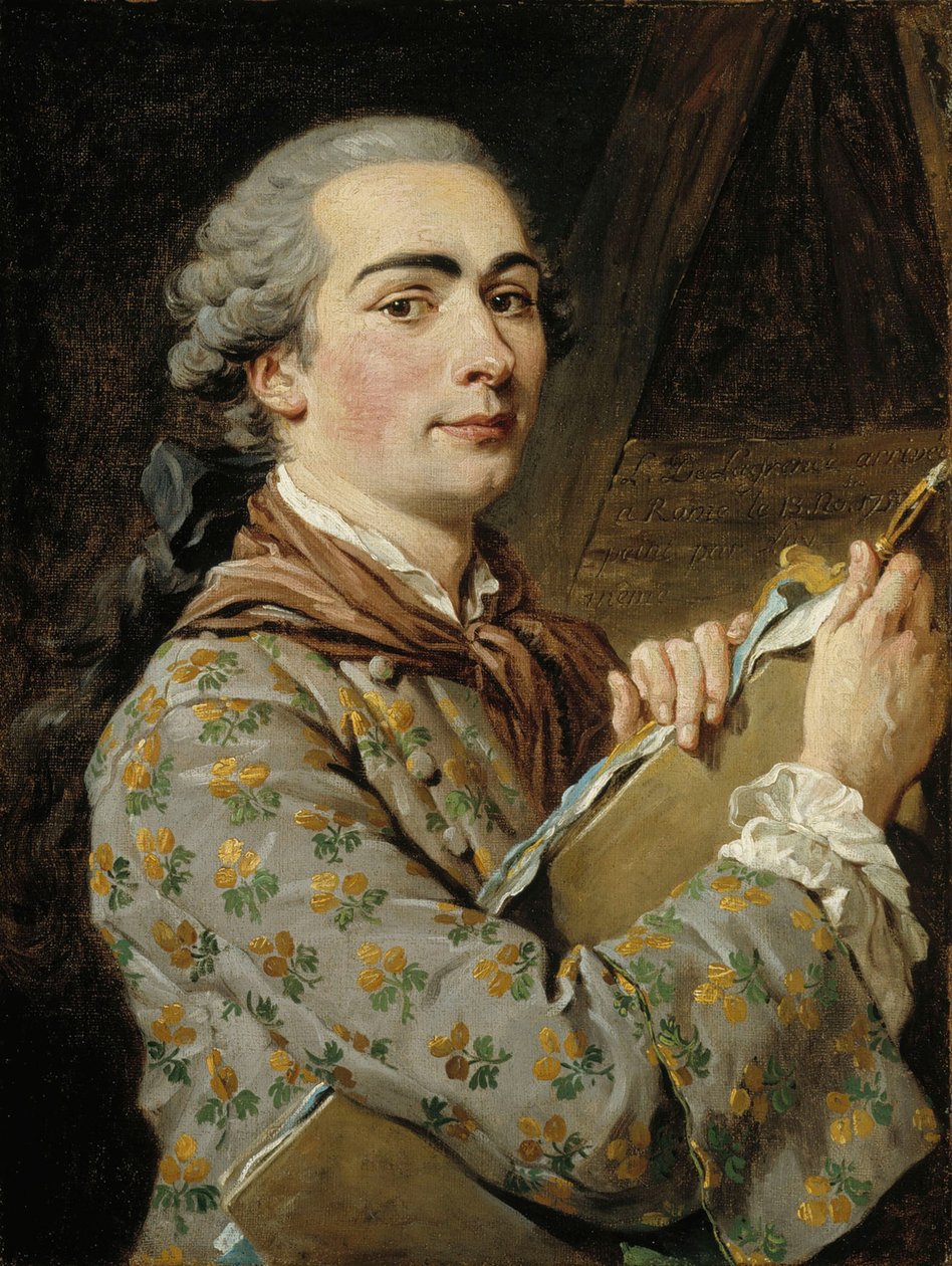 Autoportrait, années 1750 - Louis Jean François Lagrenée