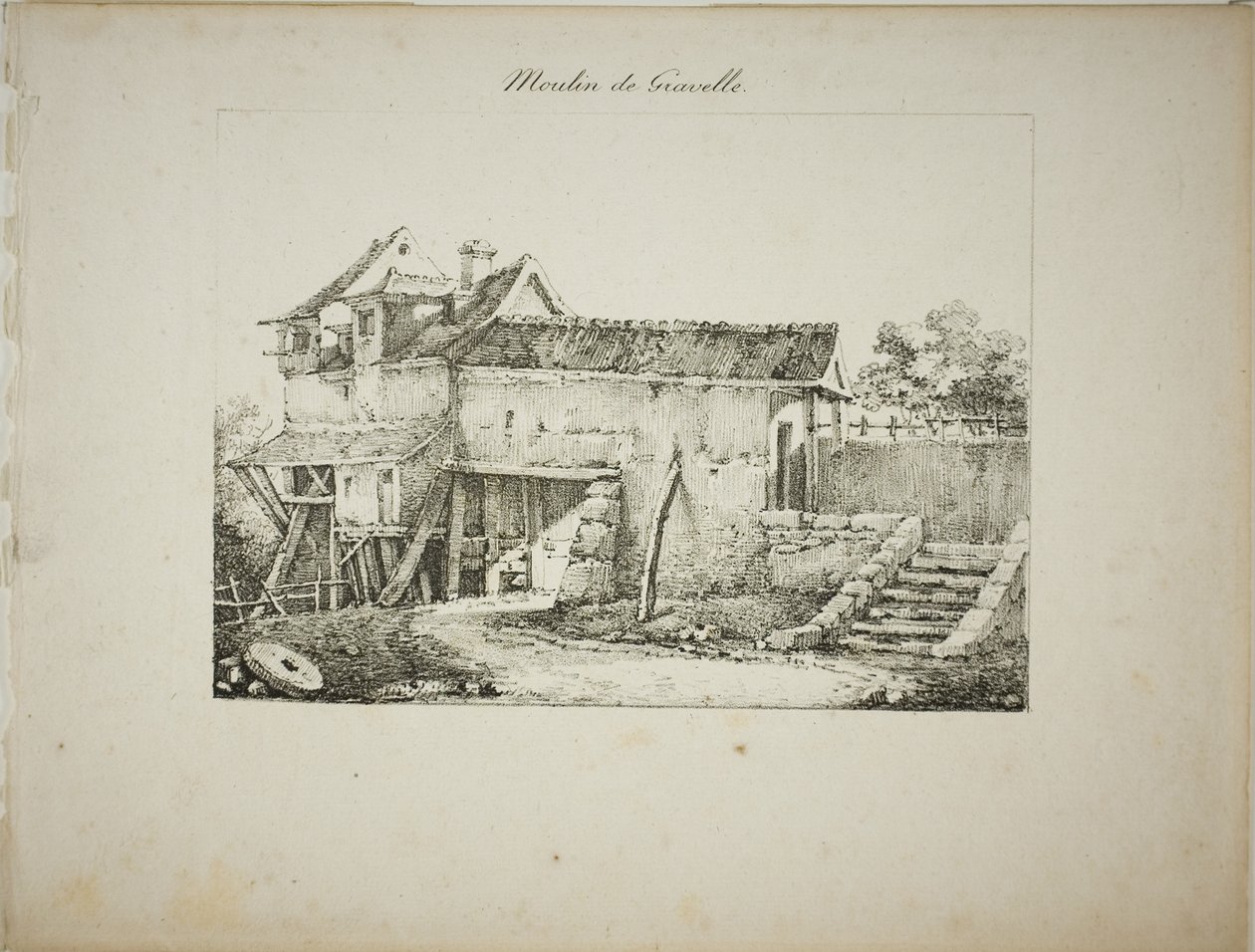 Moulin à Gravelle, II - Louis Jules Frederic Villeneuve