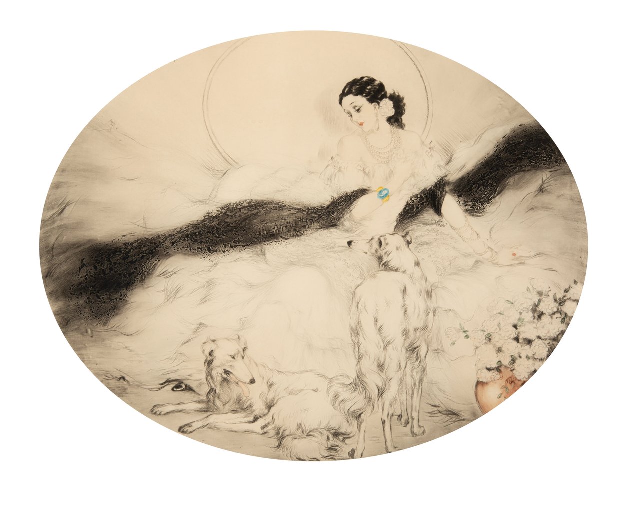 La Dame aux Camélias, 1927 - Louis Justin Laurent Icart