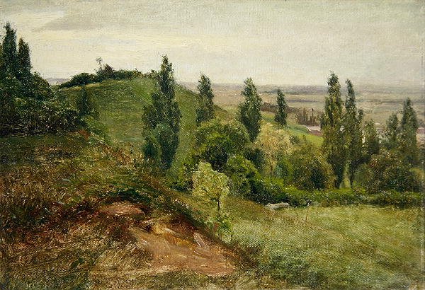 Le versant ouest du Doernberg, près de Kassel - Louis Kolitz