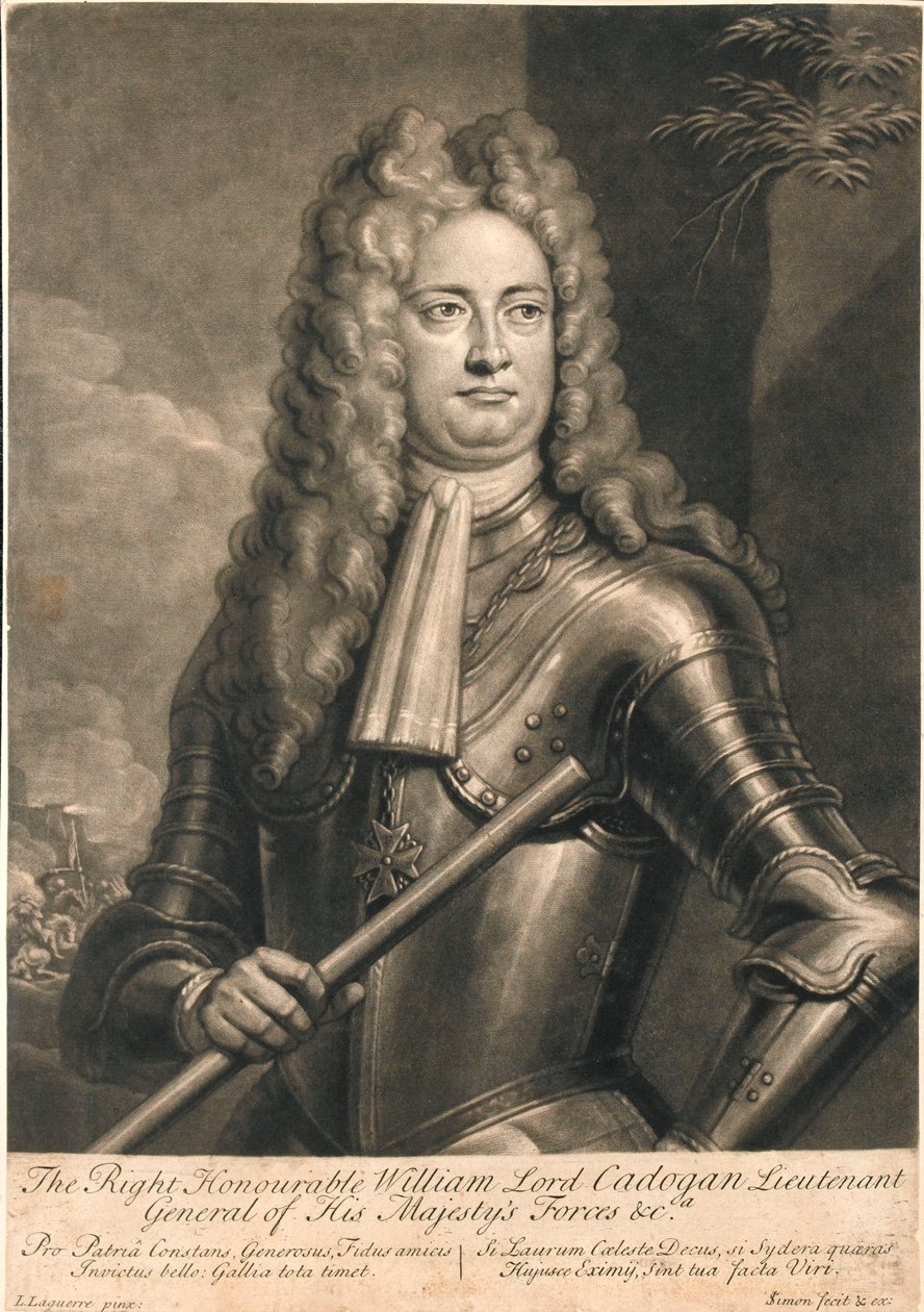 Le très honorable William Lord Cadogan, lieutenant général des forces de Sa Majesté - Louis Laguerre