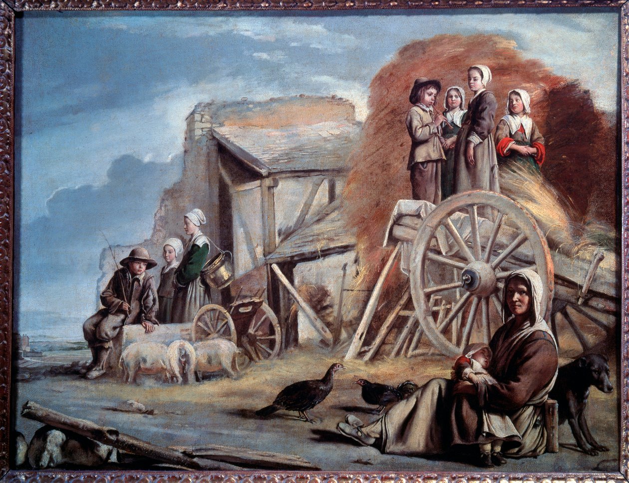 Le chariot ou le retour du foin - Louis le Nain