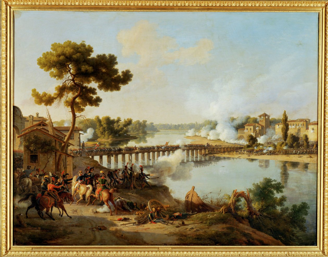 La bataille de Lodi (panting) - Louis Lejeune