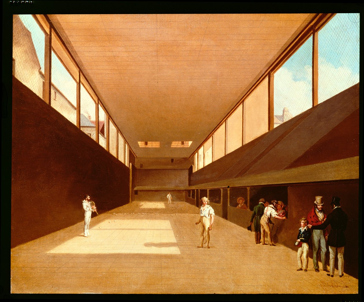 Intérieur du Jeu de Paume, Versailles - Louis Leopold Boilly