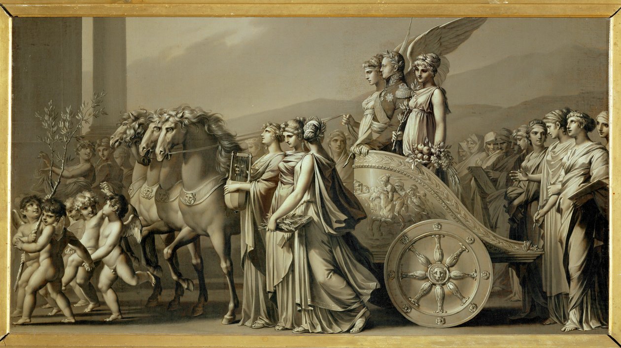 Le triomphe du Tsar Alexandre I, ou La Paix ... - Louis Leopold Boilly
