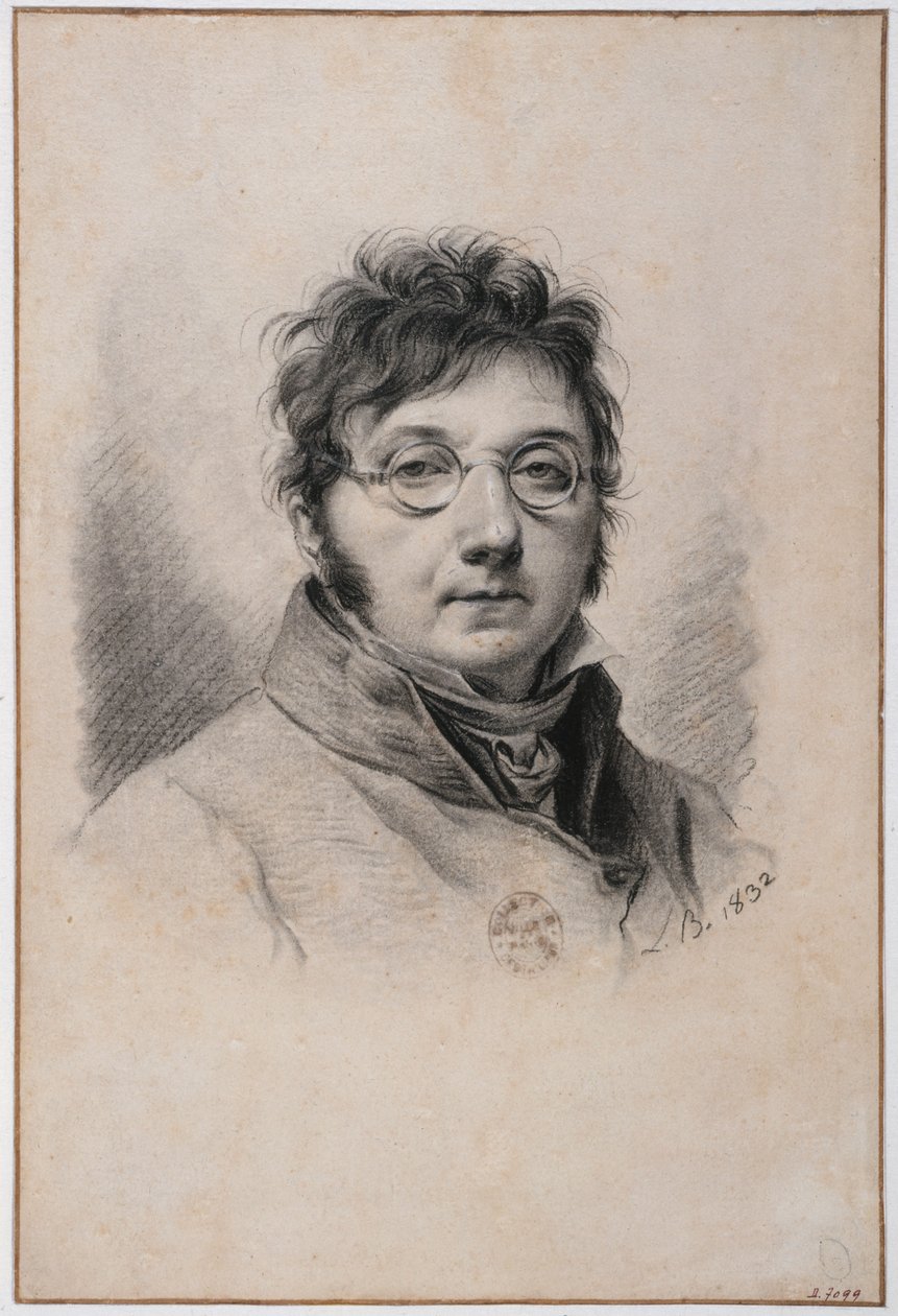 Portrait de Boilly par lui-même - Louis Leopold Boilly