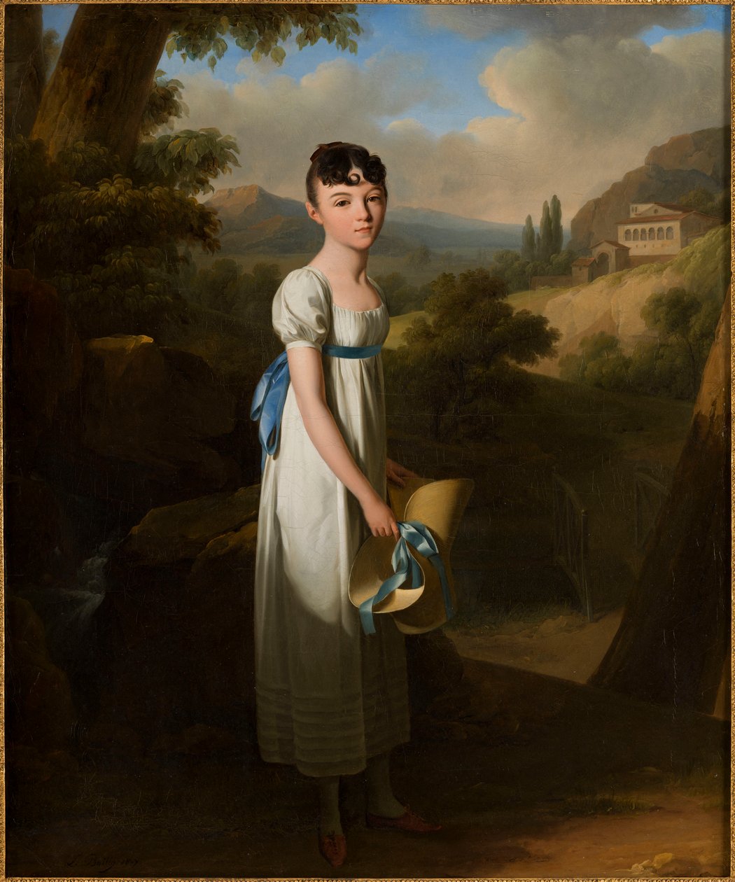 Portrait de Mademoiselle Athénaïs d