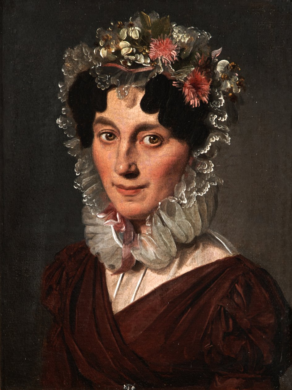 Portrait de Caroline (Sophie) Gast, née Veinheimer - Louis Leopold Boilly