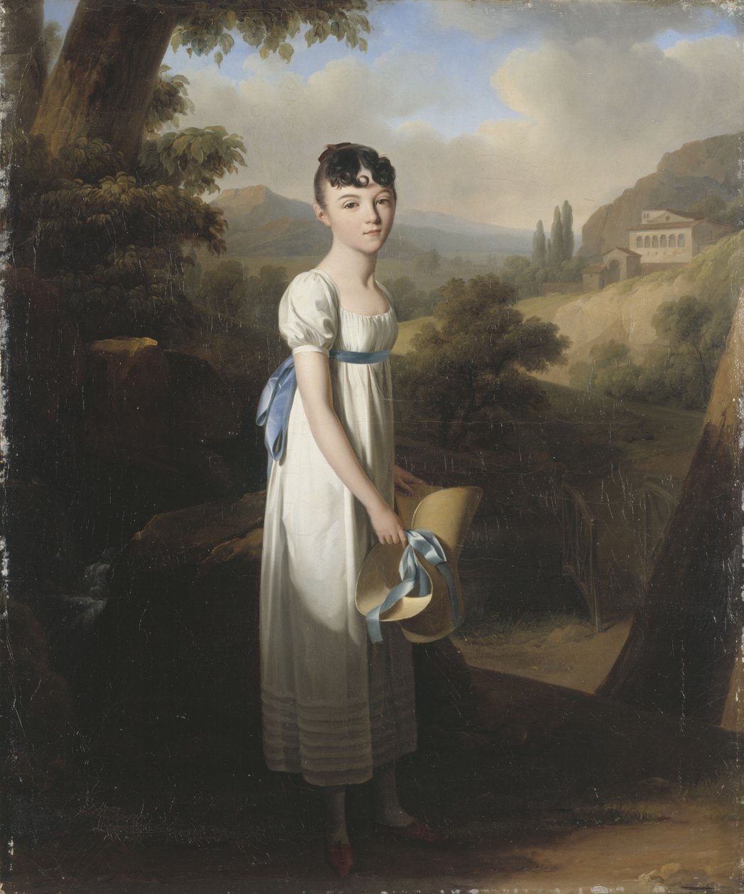 Portrait de Mademoiselle Athénaïs d