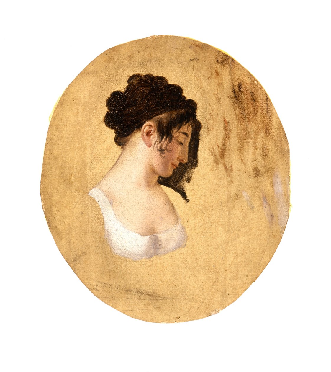 Profil de la tête d
