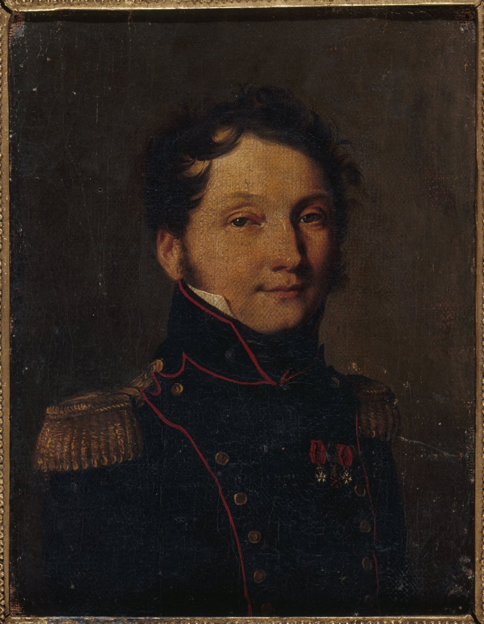 French: Portrait dit du capitaine Jules Raulin - Louis Leopold Boilly
