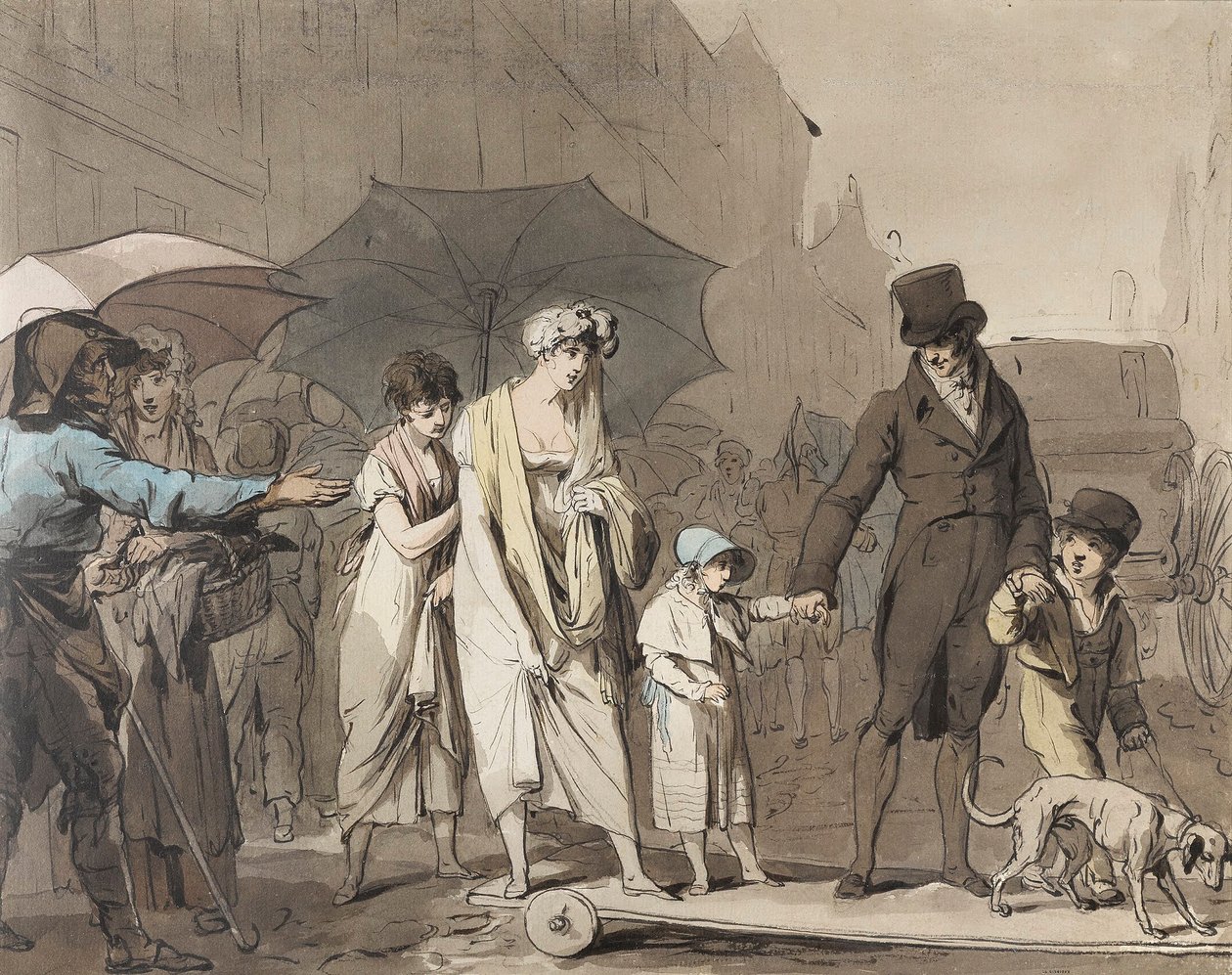 Louis-Léopold Boilly - Péage urbain - Louis Leopold Boilly