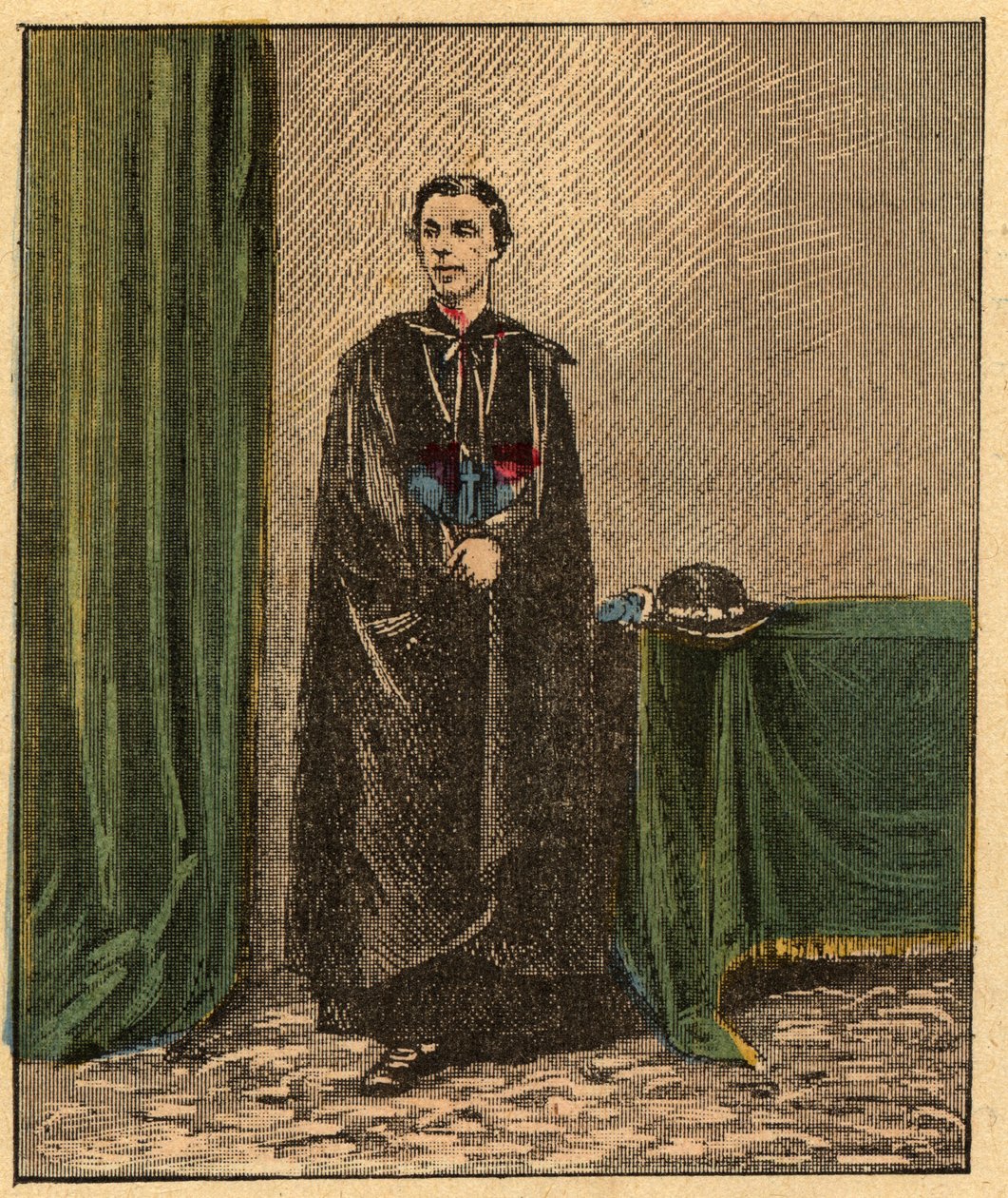 Louis-Gaston de Ségur, évêque français - Gravure de 
