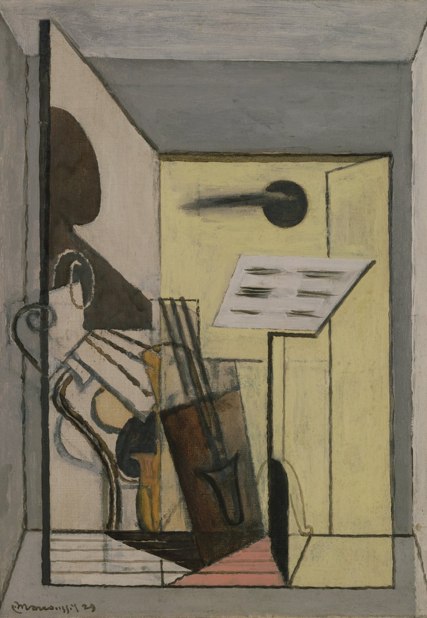 La feuille de score, 1929 - Louis Marcoussis