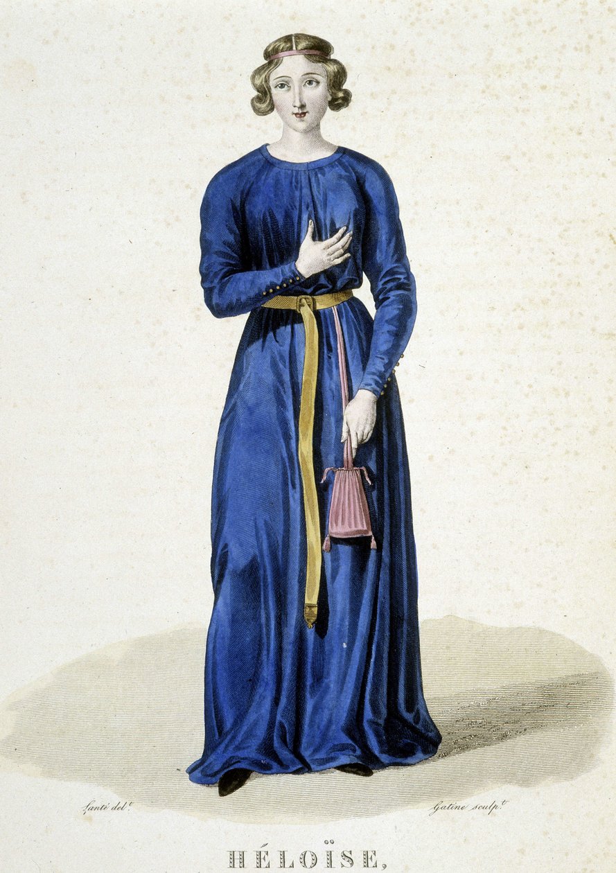 Héloïse - dans "Galerie française des femmes célèbres" - Louis Marie Lante