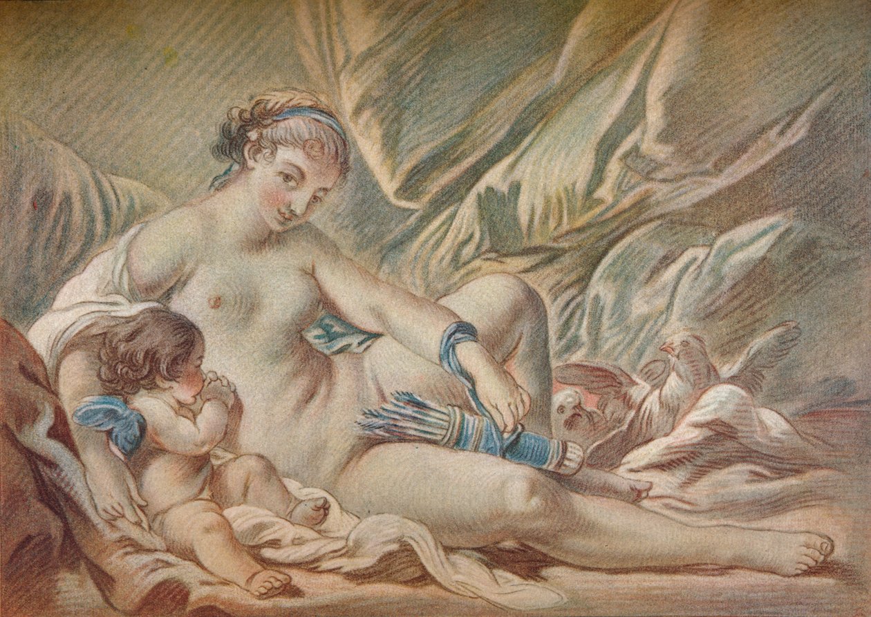 Vénus et Cupidon - Louis Marin Bonnet