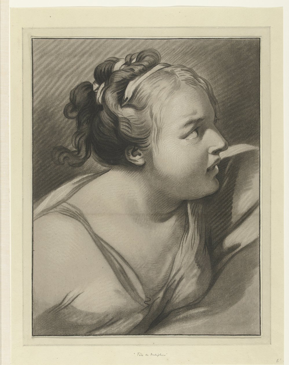Femme de Potiphar (Tête de Putiphar) - Louis Marin Bonnet
