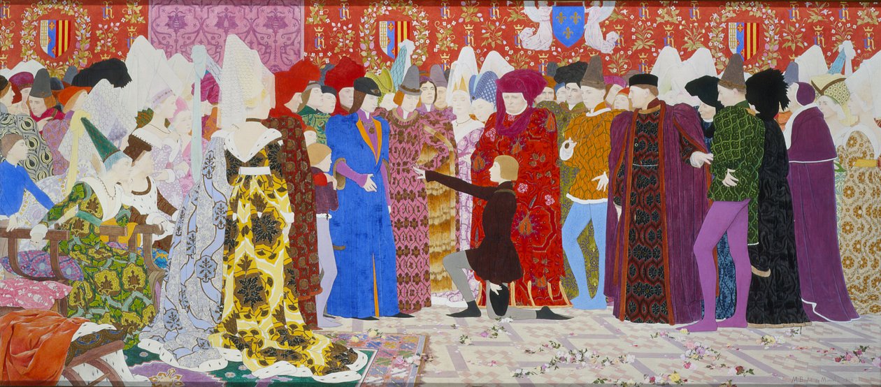 Son appel au Dauphin, de la série Jeanne d