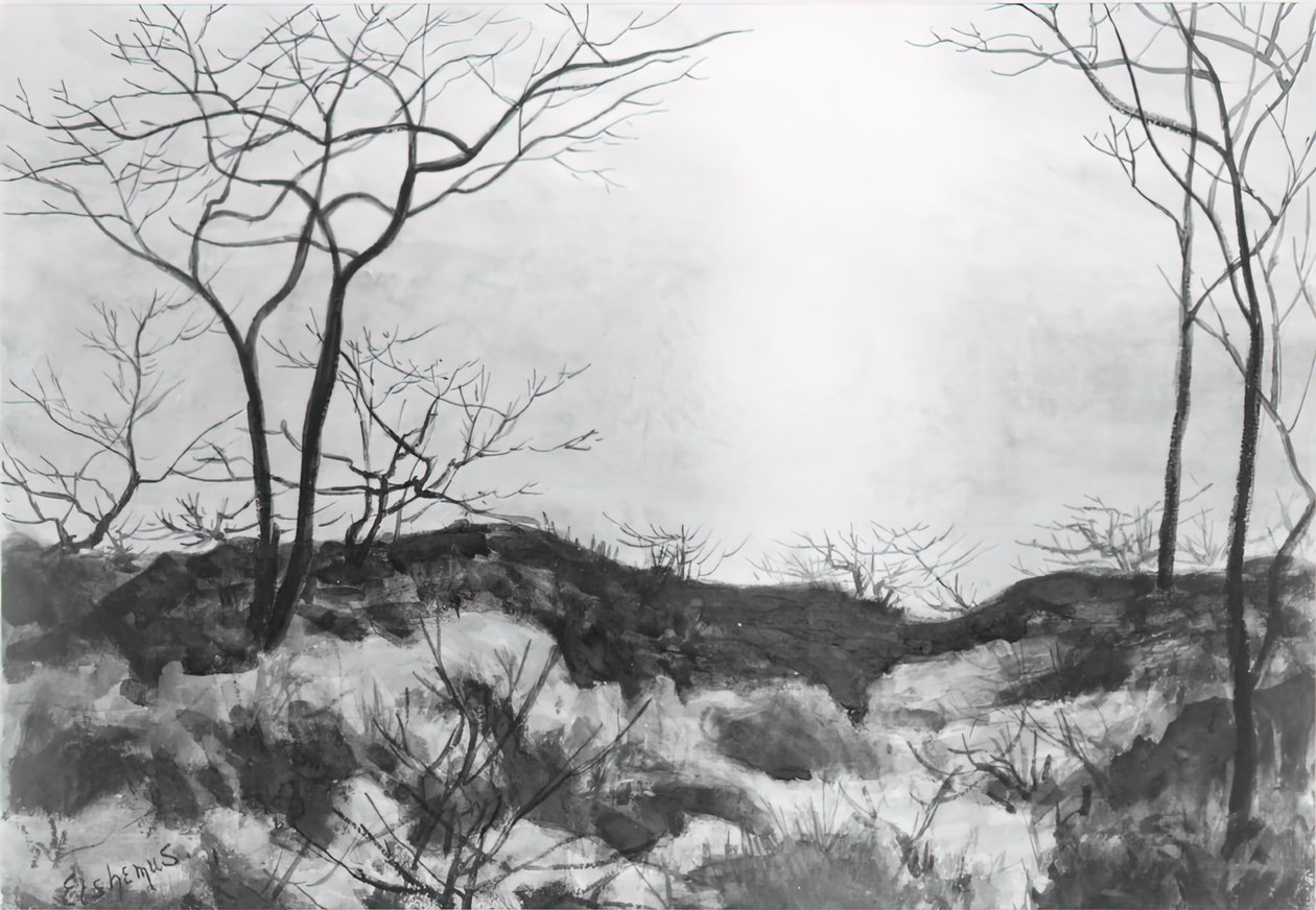 Paysage bleu, vers 1896-1899 - Louis Michel Eilshemius