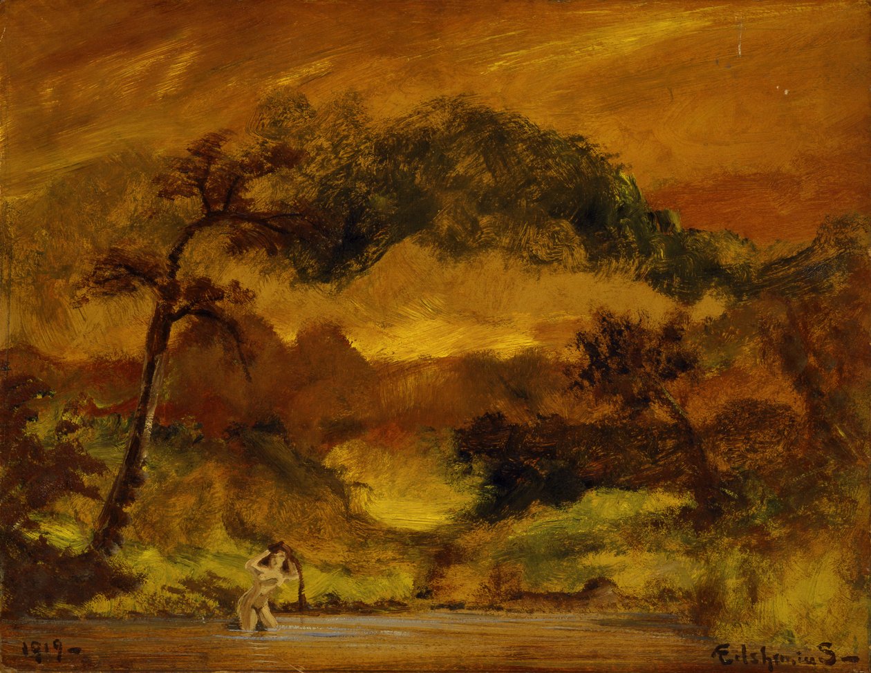Branches surplombantes, 1919 - Louis Michel Eilshemius
