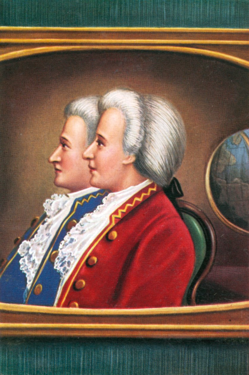 Les frères Montgolfier Joseph - Louis Nicolas van (after) Blarenberghe