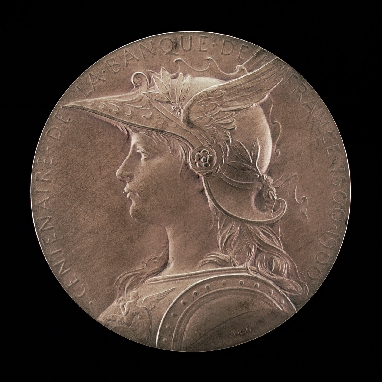 Centenaire de la Banque de France, 1800-1900 [avers], 1900 - Louis Oscar Roty