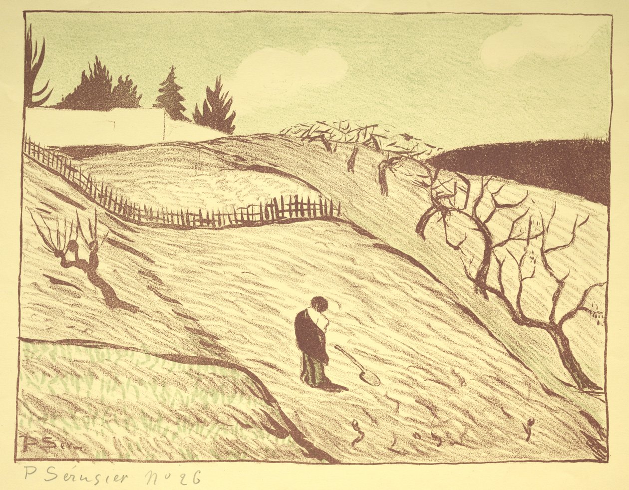 Paysage - Louis Paul Henri Sérusier