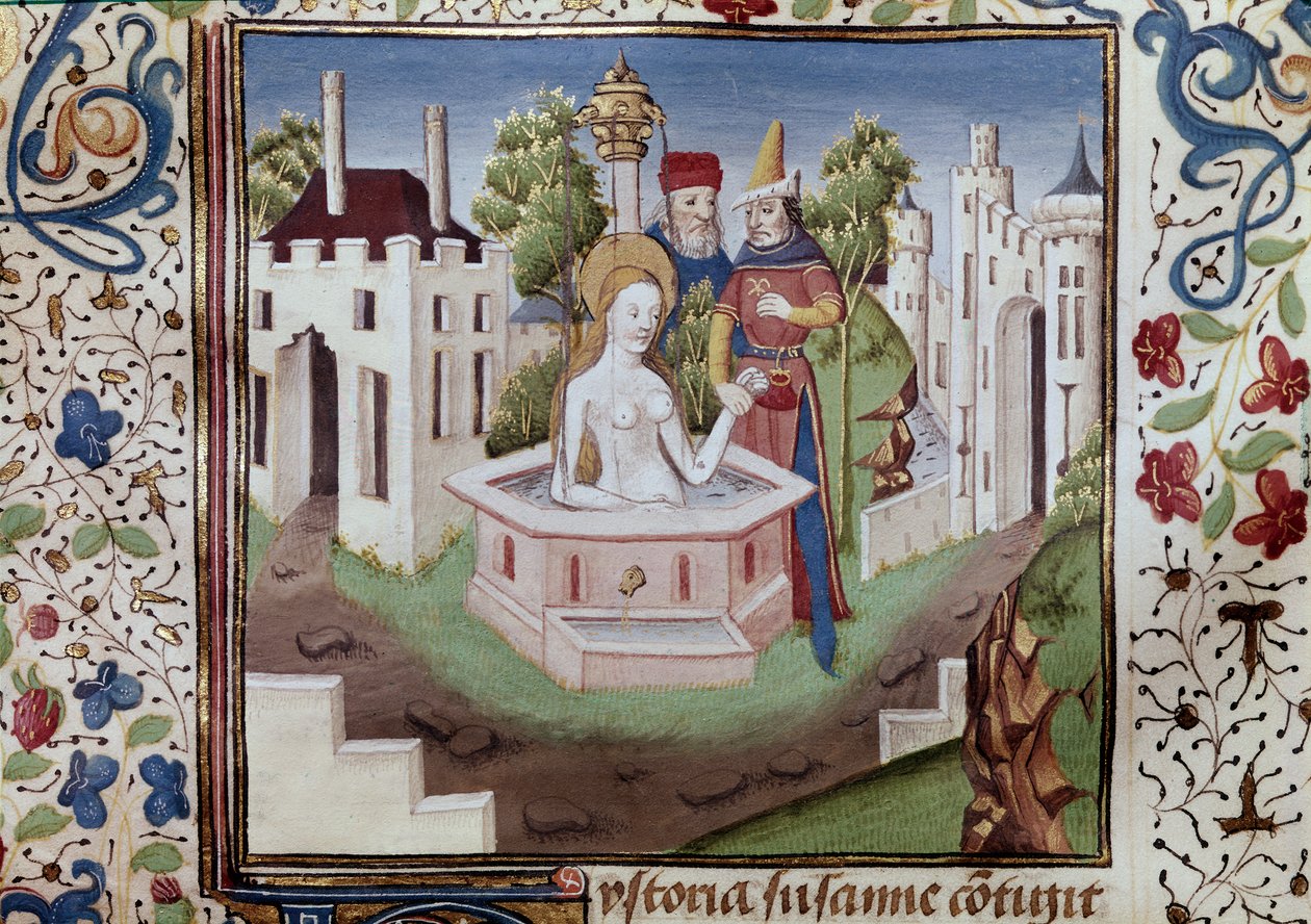 Suzanne au bain - Louis Raquier