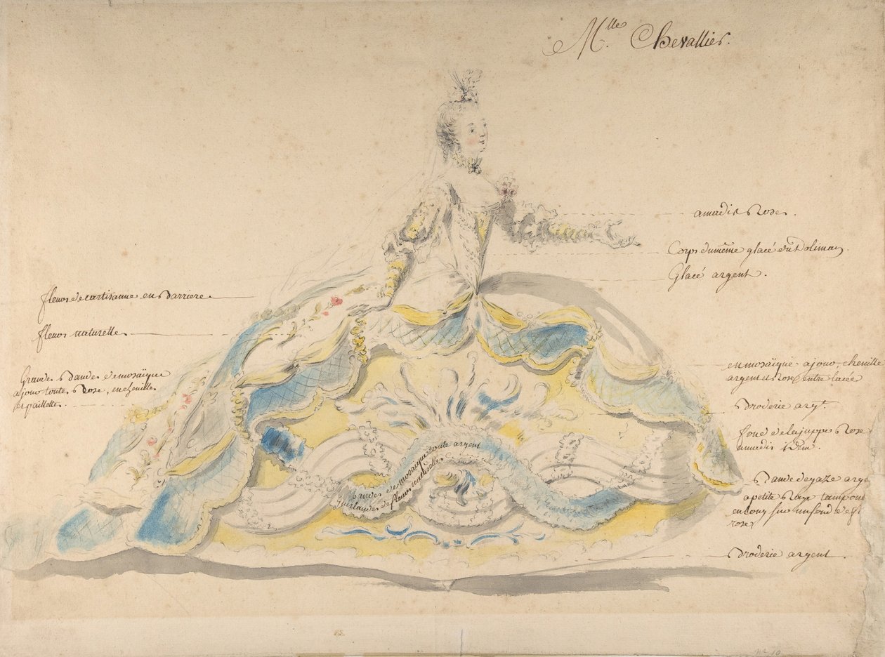 Mademoiselle Marie-Jeanne Fesch Chevallier - Louis Rene Boquet