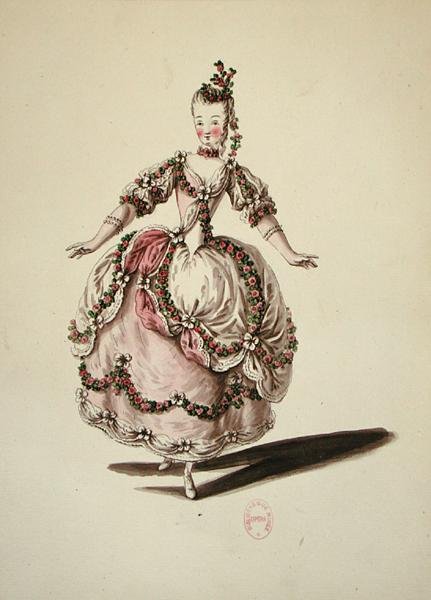 Costume de berger pour un ballet - Louis Rene Boquet